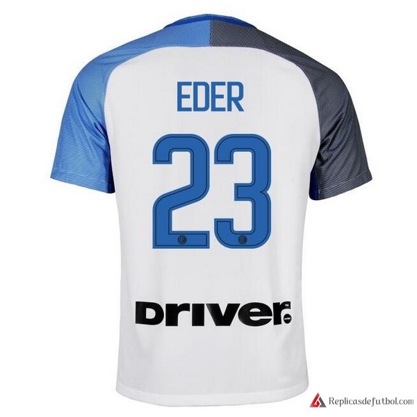 Camiseta Inter Segunda equipación Eder 2017-2018